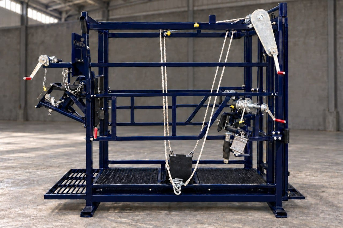 Kiwibox | mechanischer Klauenpflegestand